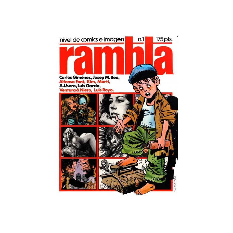 RAMBLA Nº 1 AL 10 , NIVEL DE COMICS E IMAGEN