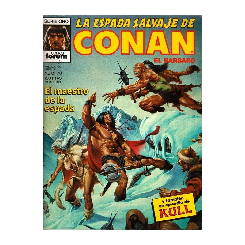 LA ESPADA SALVAJE DE CONAN VOL.1 Nº 70 , 1ª EDICION