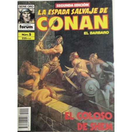 LA ESPADA SALVAJE DE CONAN VOL.1 Nº 5 , 2ª EDICION