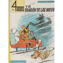 LOS 4 ASES LOTE DE 6 ALBUMES DE 9 : LA SERPIENTE DEL MAR,EL AERODESLIZADOR , EL FANTASMA ,EL CURUCU , LA COPA DE ORO Y EL DRAGON DE LAS NIEVES, ESTADO DE CONSERVACION BUENOS Y EXCELENTES EDITORIAL OIKOS-THAU