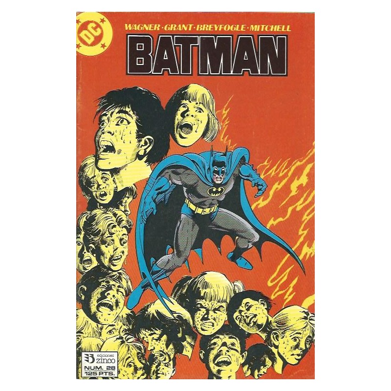BATMAN VOL.2 Nº 27 Y 28 ED.ZINCO POR JOHN WAGNER, ALAN GRANT Y BREYFOGLE