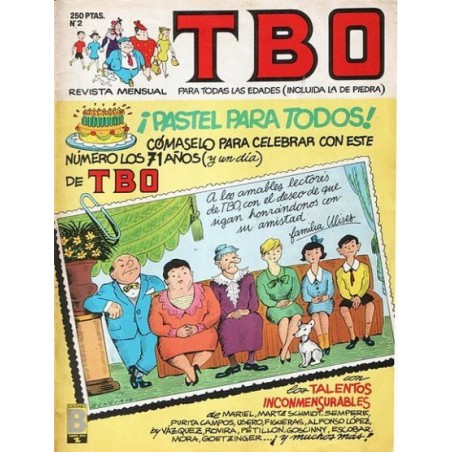 TBO PARA TODAS LAS EDADES ( INCLUIDA LA EDAD DE PIEDRA ) Nº 1 AL 24