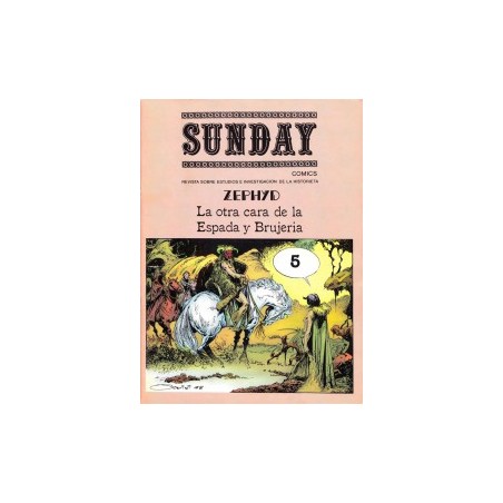 SUNDAY Nº 5 REVISTA SOBRE ESTUDIOS E INVESTIGACION DE LA HISTORIETA