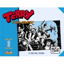 TERRY Y LOS PIRATAS POR MILTON CANIFF  VOL.1 AL 8 , AÑOS 1934 A 1944 , DOLMEN EDITORIAL