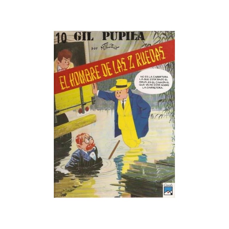 GIL PUPILA ED.CASALS COL.COMPLETA 8 ALBUMES POR Maurice Tillieux