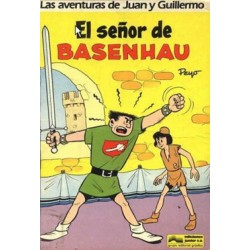 LAS AVENTURAS DE JUAN Y GUILLERMO ( JOHAN Y PIRLUIT ) VOL.1 y VOL.2 : EL SEÑOR DE BASENHAU Y EL USURPADOR DE BELLOBOSQUE , POR PEYO ( LOS PITUFOS )