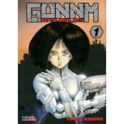 GUNNM BATTLE ANGEL ALITA EDD.IVREA COL.COMPLETA 9 TOMOS