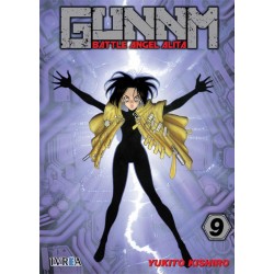 GUNNM BATTLE ANGEL ALITA EDD.IVREA COL.COMPLETA 9 TOMOS