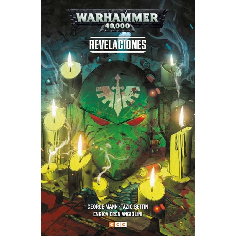 WARHAMMER 40.000 EDITORIAL ECC : REVELACIONES ,VOLUNTAD DE HIERRO,CAIDOS Y LOS GUARDIANES DE LA MUERTE
