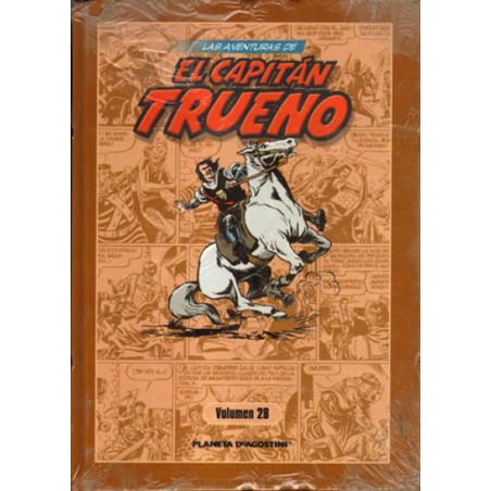 LAS AVENTURAS DE EL CAPITAN TRUENO VOL.21 AL 38 , CORRESPONDE A LOS NUMEROS 1 AL 288 DE LA COLECCION APAISADA ORIGINAL, ( NUEVOS SIN ABRIR )