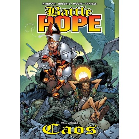 BATTLE POPE VOL.1 Y 2 - GENESIS Y CAOS DE ROBERT KIRKMAN ( THE WALKING DEAD )