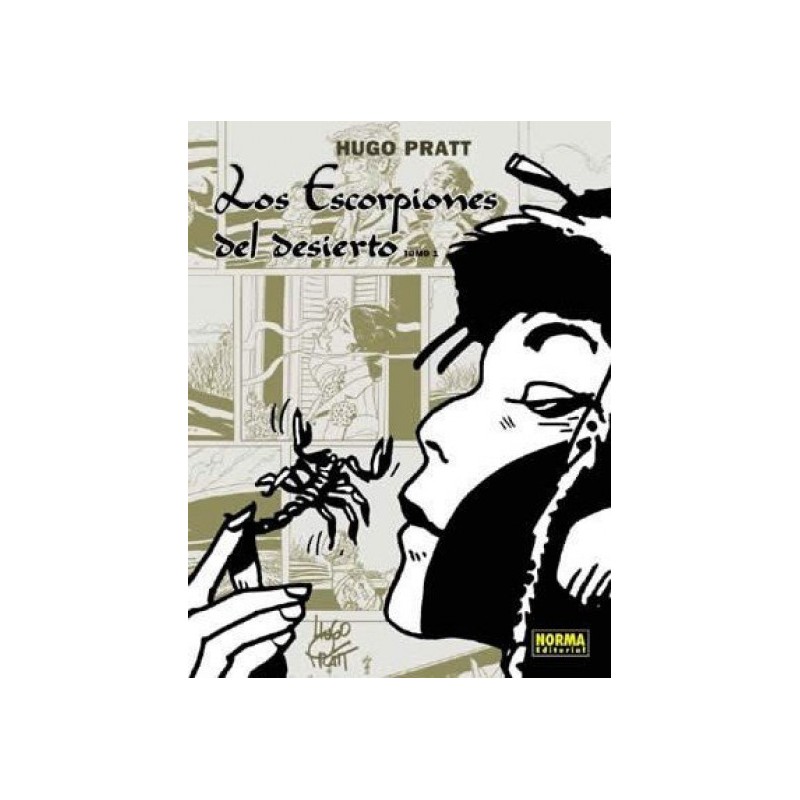 COL.HUGO PRATT LOS ESCORIONES DEL DESIERTO VOL.1 A 4 POR HUGOI PRATT