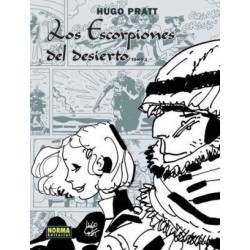 COL.HUGO PRATT LOS ESCORIONES DEL DESIERTO VOL.1 A 4 POR HUGOI PRATT
