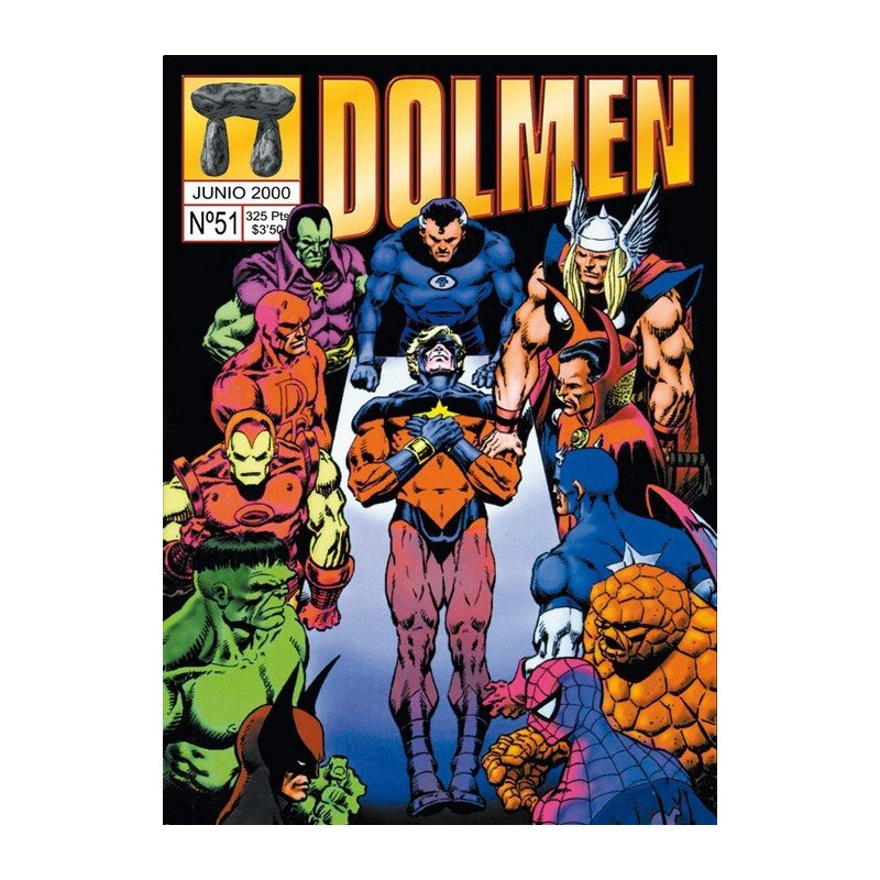 DOLMEN REVISTA DE INFORMACION SOBRE COMICS LOTE CON LOS NUMEROS 44 AL 53