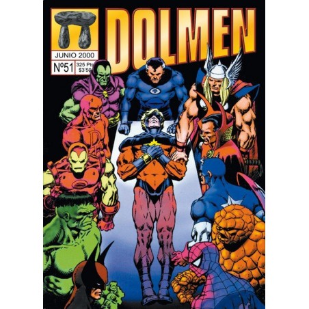 DOLMEN REVISTA DE INFORMACION SOBRE COMICS LOTE CON LOS NUMEROS 44 AL 53