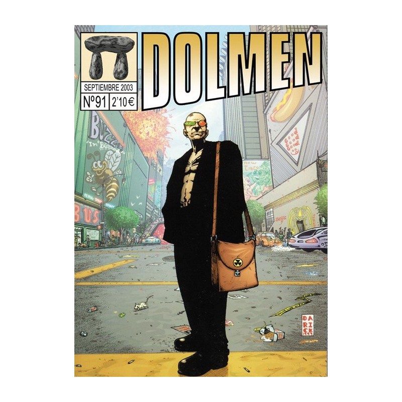 DOLMEN REVISTA DE INFORMACION SOBRE COMICS LOTE CON LOS NUMEROS 88 AL 91,93 Y 95
