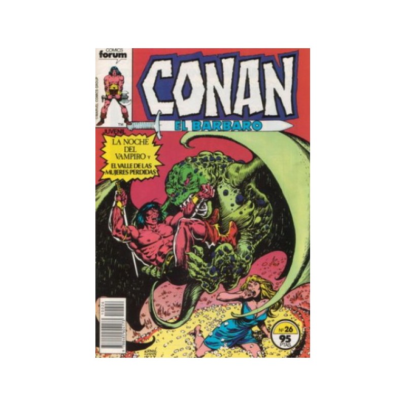 CONAN EL BARBARO VOL.1 Nº 26 ED.FORUM