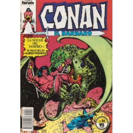 CONAN EL BARBARO VOL.1 Nº 26 ED.FORUM