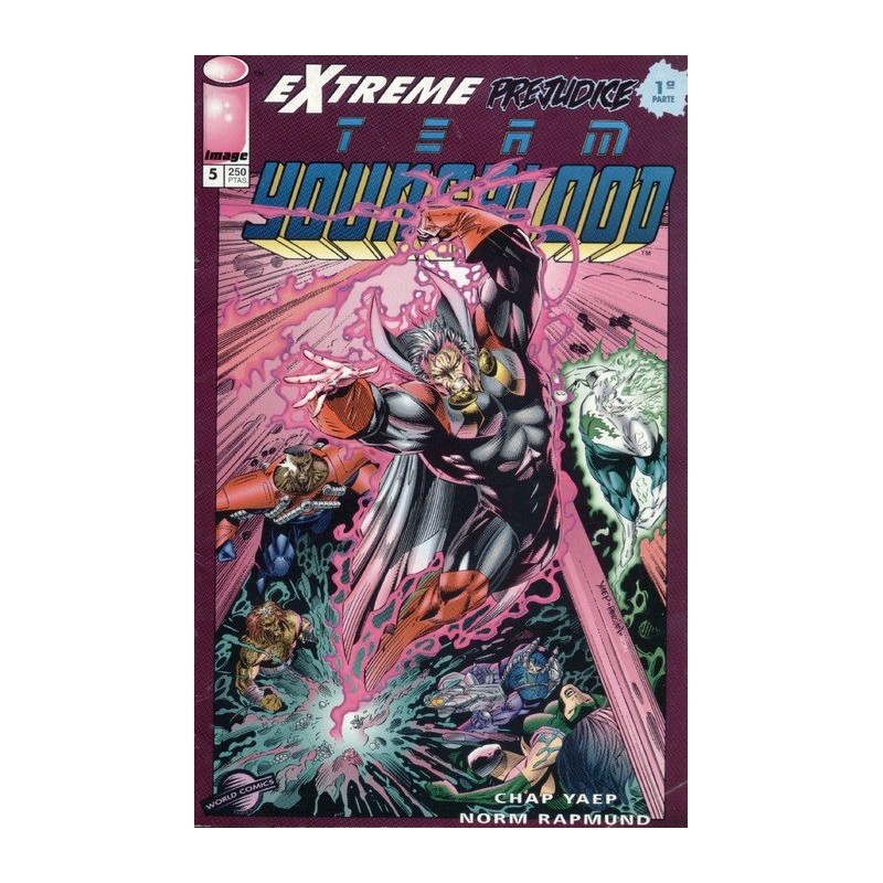 EXTREME PREJUDICE 1 A 3 Y DEL 5 AL 7 , TEAM YOUNGBLOOD,BRIGADE Y  BLOODSTRIKE,