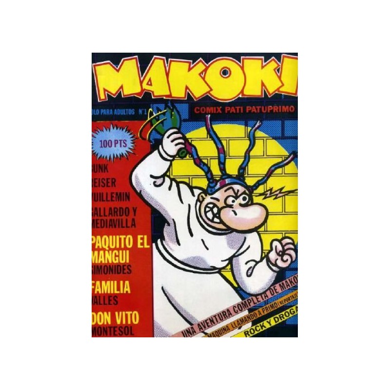 MAKOKI 1ª EPOCA COL.COMPLETA Nº 1 AL 17