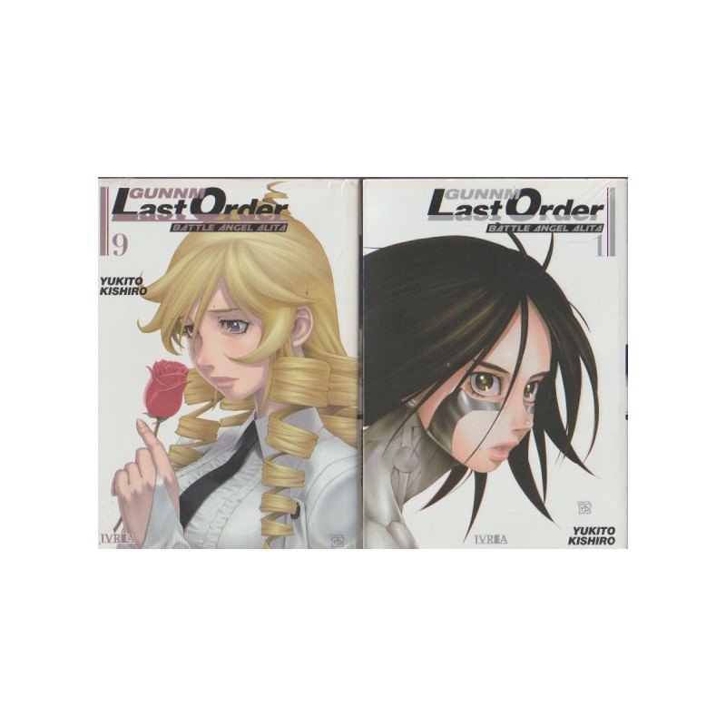 GUNNM LAST ORDER VOLUMENES 1 AL 11 DE 12