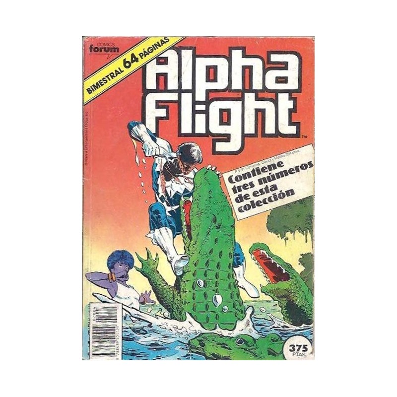 ALPHA FLIGHT VOL.1 Nº 36 AL 51 EN 9 RETAPADOS ED.FORUM