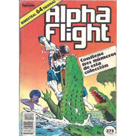 ALPHA FLIGHT VOL.1 Nº 36 AL 51 EN 9 RETAPADOS ED.FORUM
