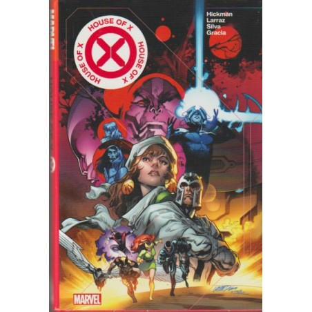 HOUSE OF X USA POR JONATHAN HICKMAN ,Y PEPE LARRAZ