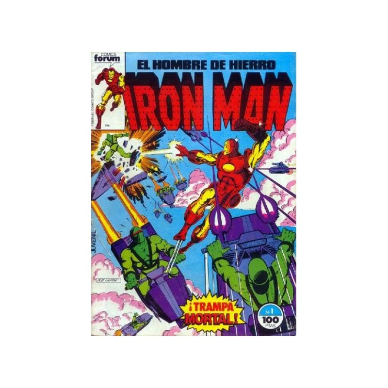 iron man vol.1 nº 1 al 3