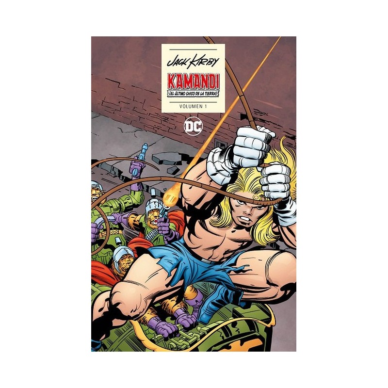 KAMANDI COL.COMPLETA EN 2 VOLUMENES ¡ EL ULTIMO CHICO DE LA TIERRA ¡ POR JACK KIRBY