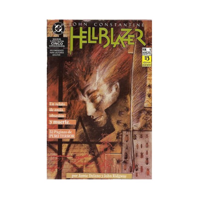 HELLBLAZER Nº 1 Y 2 ED.ZINCO