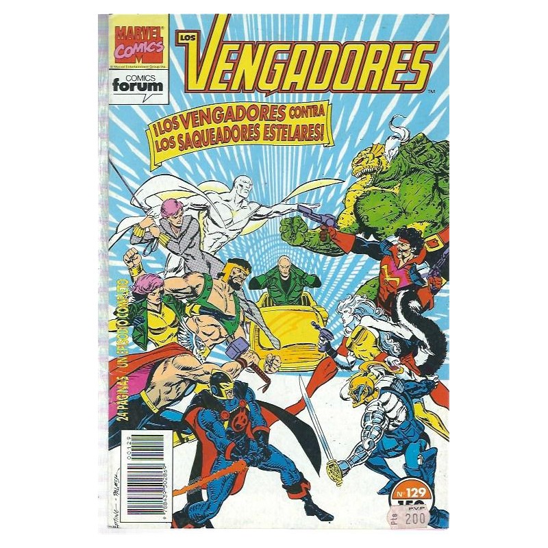 LOS VENGADORES VOL.1 Nº 129 Y 130 ED.FORUM