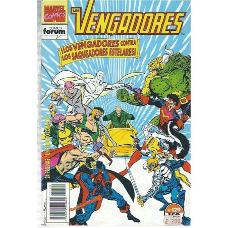 LOS VENGADORES VOL.1 Nº 129 Y 130 ED.FORUM