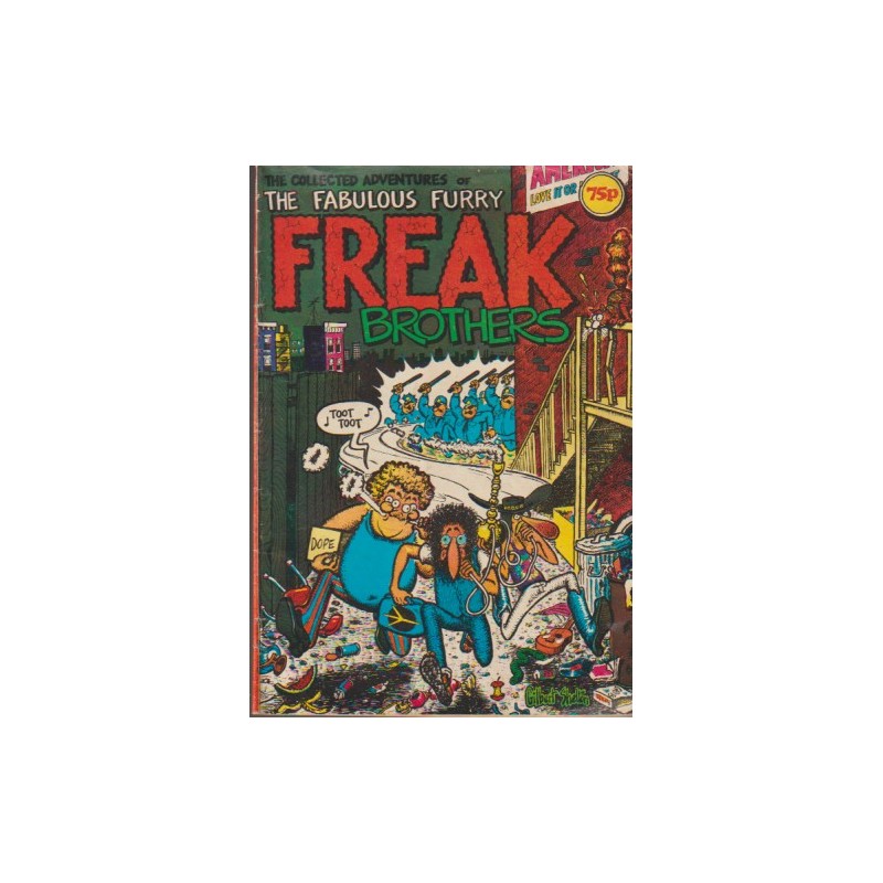 THE FABULOUS FREAK BROTHERS Nº 1 , AÑO 1976, INGLES