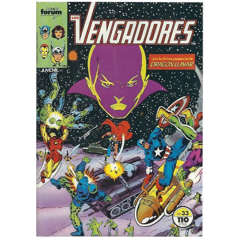 LOS VENGADORES VOL.1 Nº 33 ED.FORUM