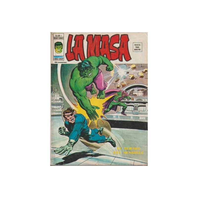 LA MASA VOL.3 Nº 4 EL TRIUNFO DEL MONSTRUO