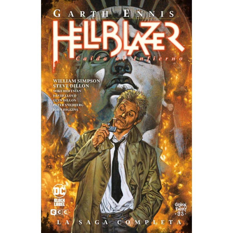 Hellblazer INTEGRAL : Caída al Infierno - La saga completa - Por Garth Ennis, Mike Hoffman, Peter Snejbjerg, David