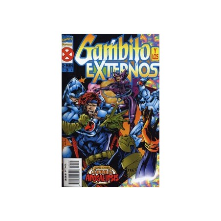 ERA DE APOCALIPSIS GAMBITO Y LOS EXTERNOS Nº 1 A 3 DE 4