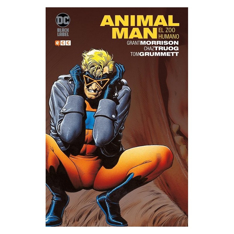 ANIMAL MAN VOL.1 DE 3 EL ZOO HUMANO ,DC BLACK LABEL POR GRANT MORRISON