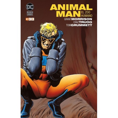 ANIMAL MAN VOL.1 DE 3 EL ZOO HUMANO ,DC BLACK LABEL POR GRANT MORRISON