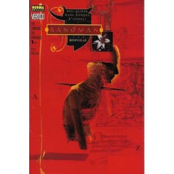 SANDMAN 1ª EDICION ESPAÑOLA COL.COMPLETA , PUBLICADA EN : UNIVERSO DC ZINCO Nº17 Y 25 AL  27,SERIE COMIC-BOOK  1 AL 19 MAS COL.PRESTIGIO 1 AL 16 Y COL.VERTIGO LAS BENEVOLAS 1 A 6 Y EL VELATORIO 1 A 3 . 48 EJEMPLARES EN TOTAL