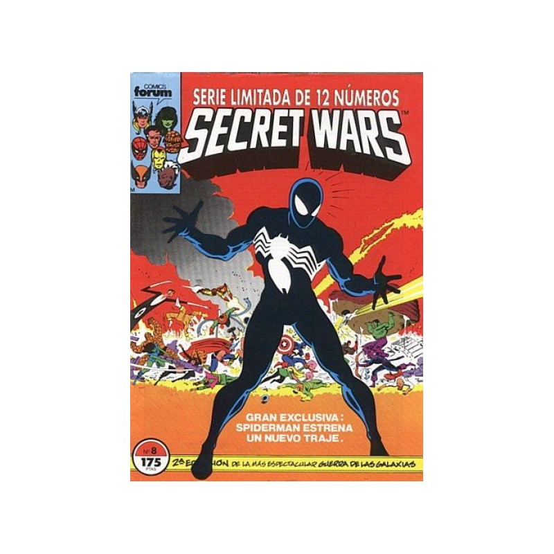 SECRET WARS I SERIE LIMITADA COL.COMPLETA 12 COMICS