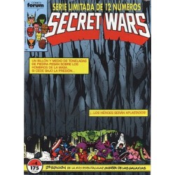 SECRET WARS I SERIE LIMITADA COL.COMPLETA 12 COMICS