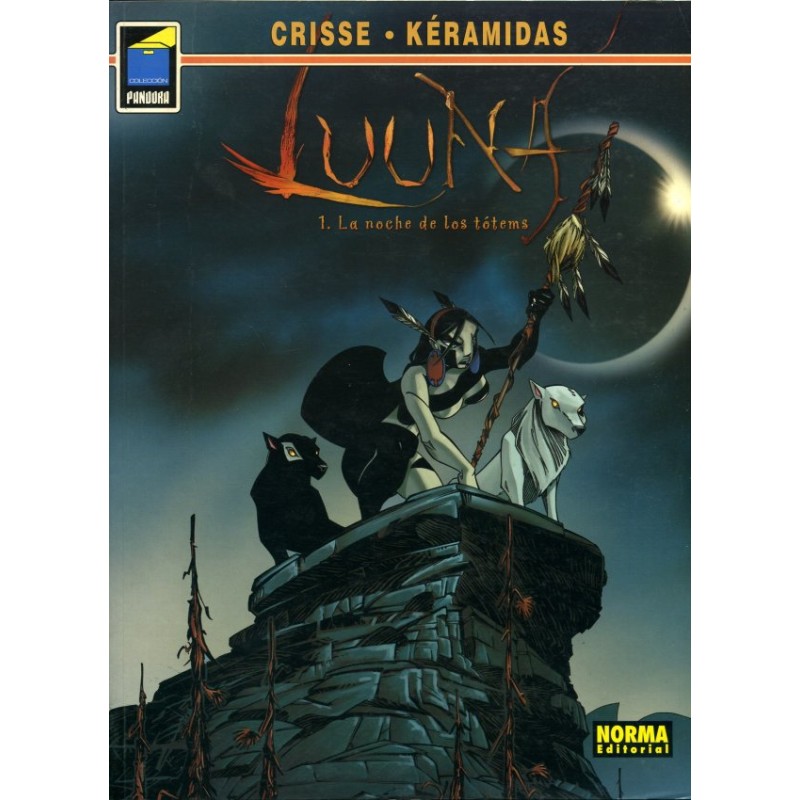 COLECCION COL.PANDORA Nº 109,111 Y 115 LUUNA Nº 1 A 3 POR CRISSE Y KERAMIDAS