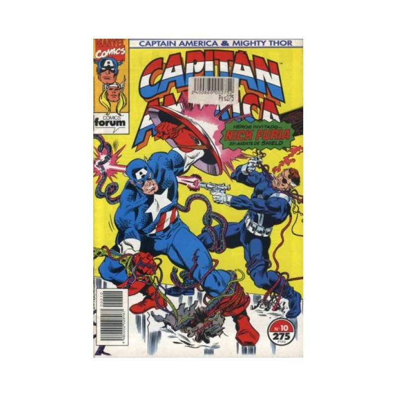 CAPITAN AMERICA & THOR VOL.2 Nº 10 ED.FORUM