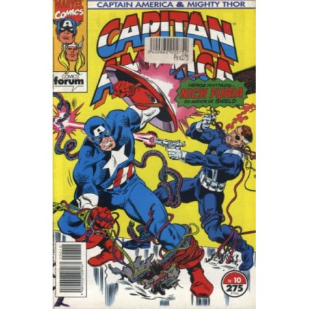 CAPITAN AMERICA & THOR VOL.2 Nº 10 ED.FORUM