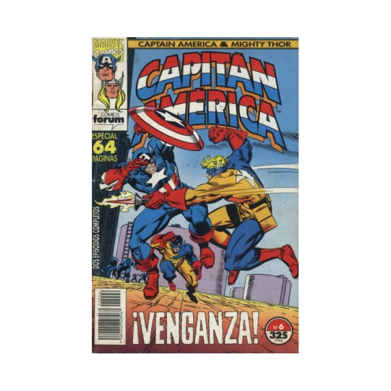 CAPITAN AMERICA & THOR VOL.2 Nº 1 AL 6 ED.FORUM