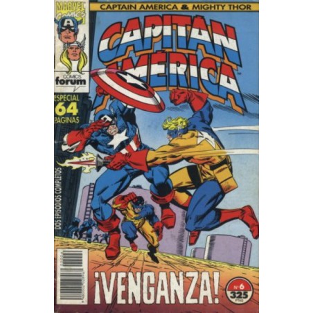 CAPITAN AMERICA & THOR VOL.2 Nº 1 AL 6 ED.FORUM