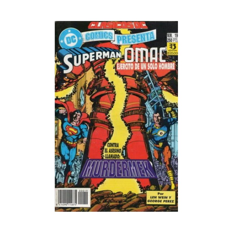 CLASICOS DC Nº 19 ED.ZINCO : SUPERMAN OMAC EJERCITO DE UN SOLO HOMBRE