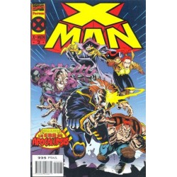 X-MAN VOL.1 Nº 2 AL 4 LA...
